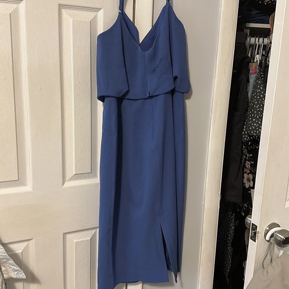 Dress the population alondra blouson midi - Picture 6 of 6